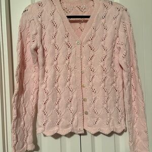 Pink Knit Women's Sweater